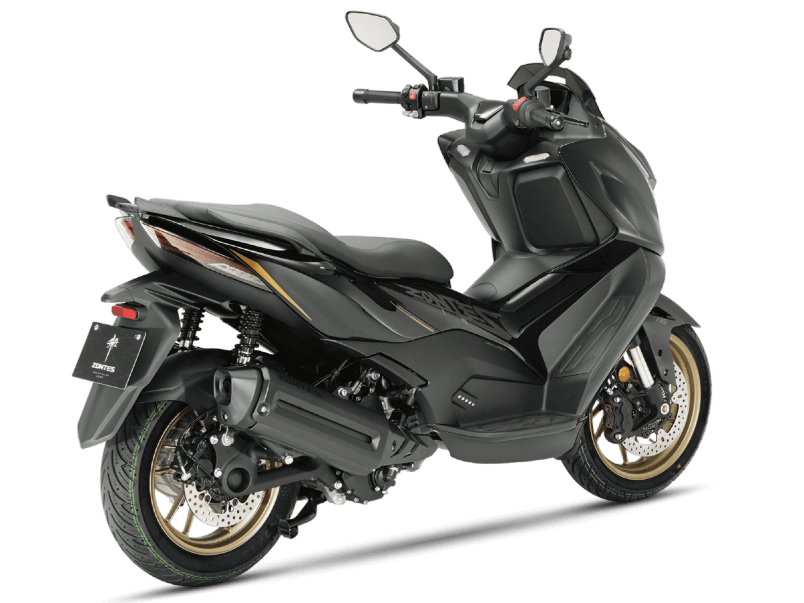 Максискутер ZONTES ZT368-D 2026 Black